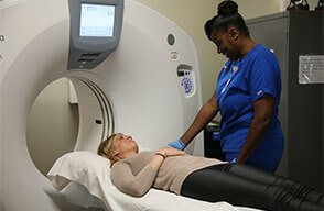 Ct Scan Patient With Antoinette