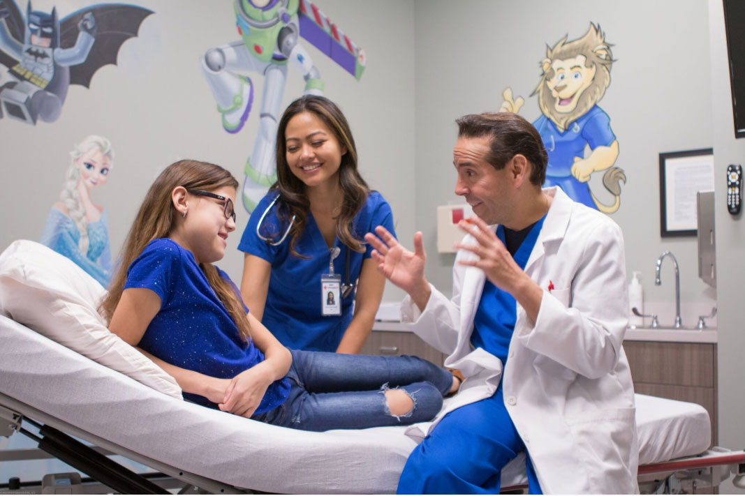 Kids Enjoying Time With Doctor